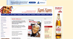 Desktop Screenshot of narren-spiegel.de